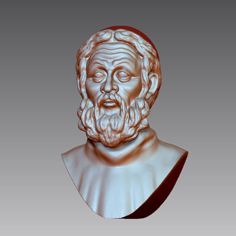 Claudius Ptolemy 3D print model_1