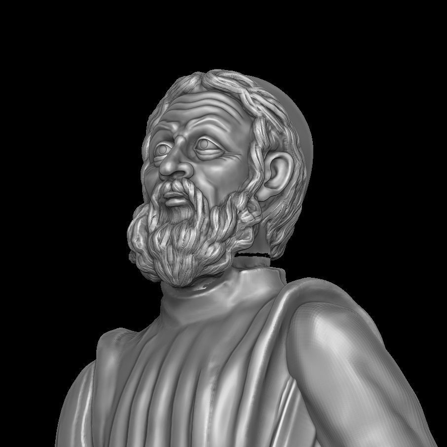 Claudius Ptolemy 3D print model_4