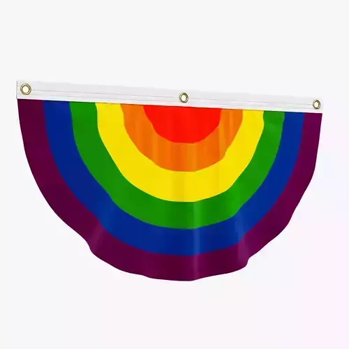 Rainbow Gay Pride Flag Bunting