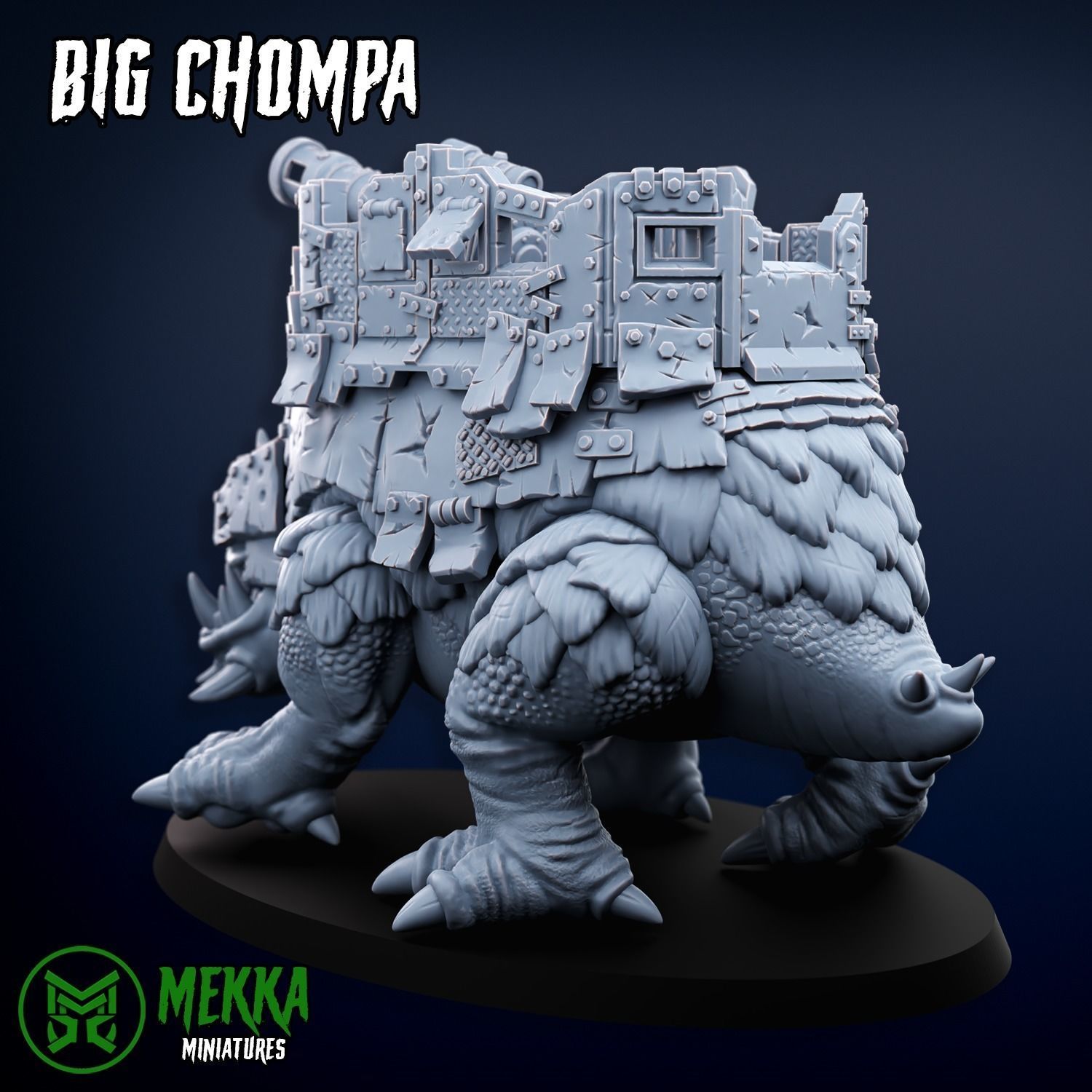 Big Chompa 3D print model_4