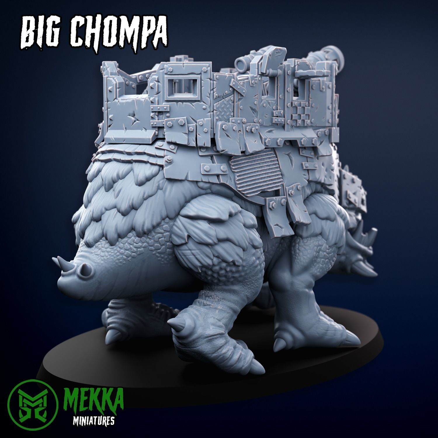 Big Chompa 3D print model_2