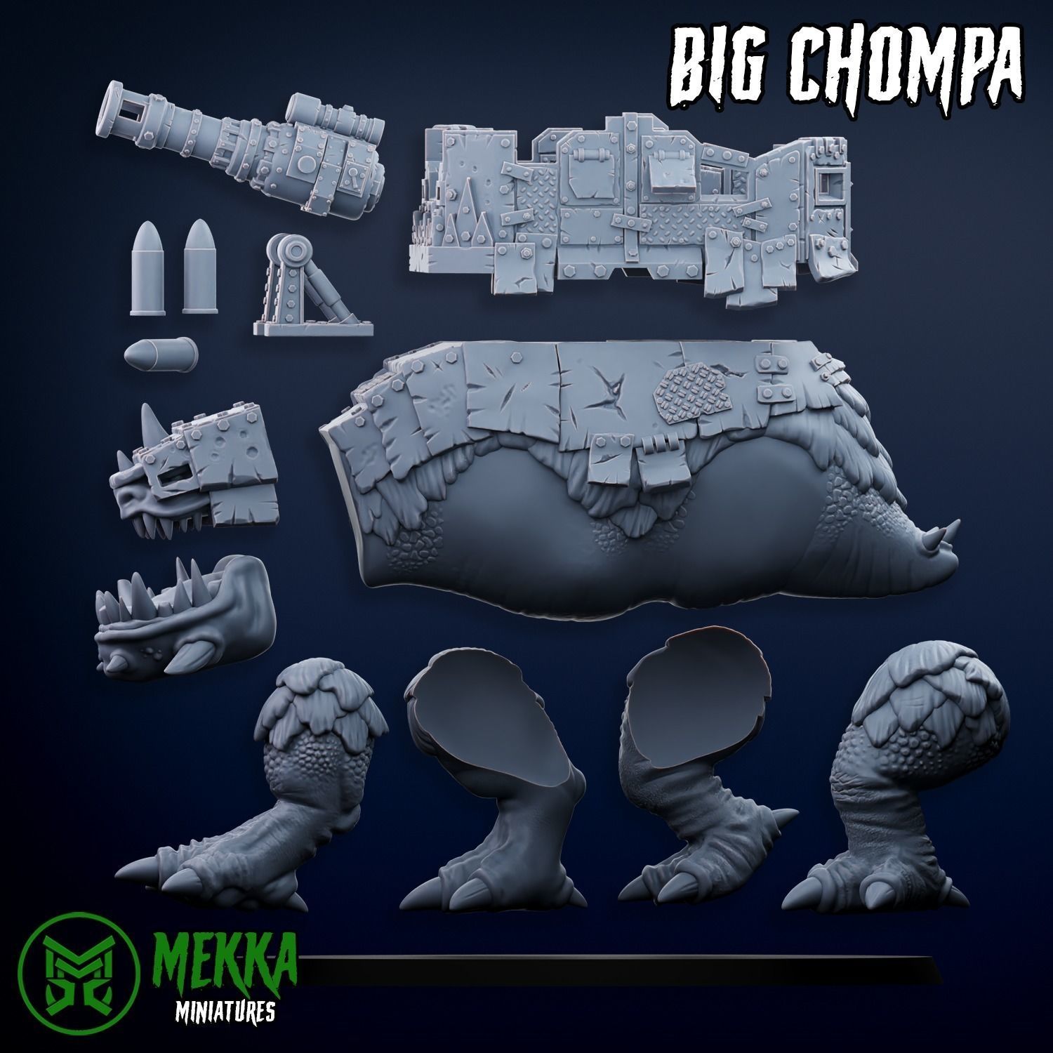 Big Chompa 3D print model_8