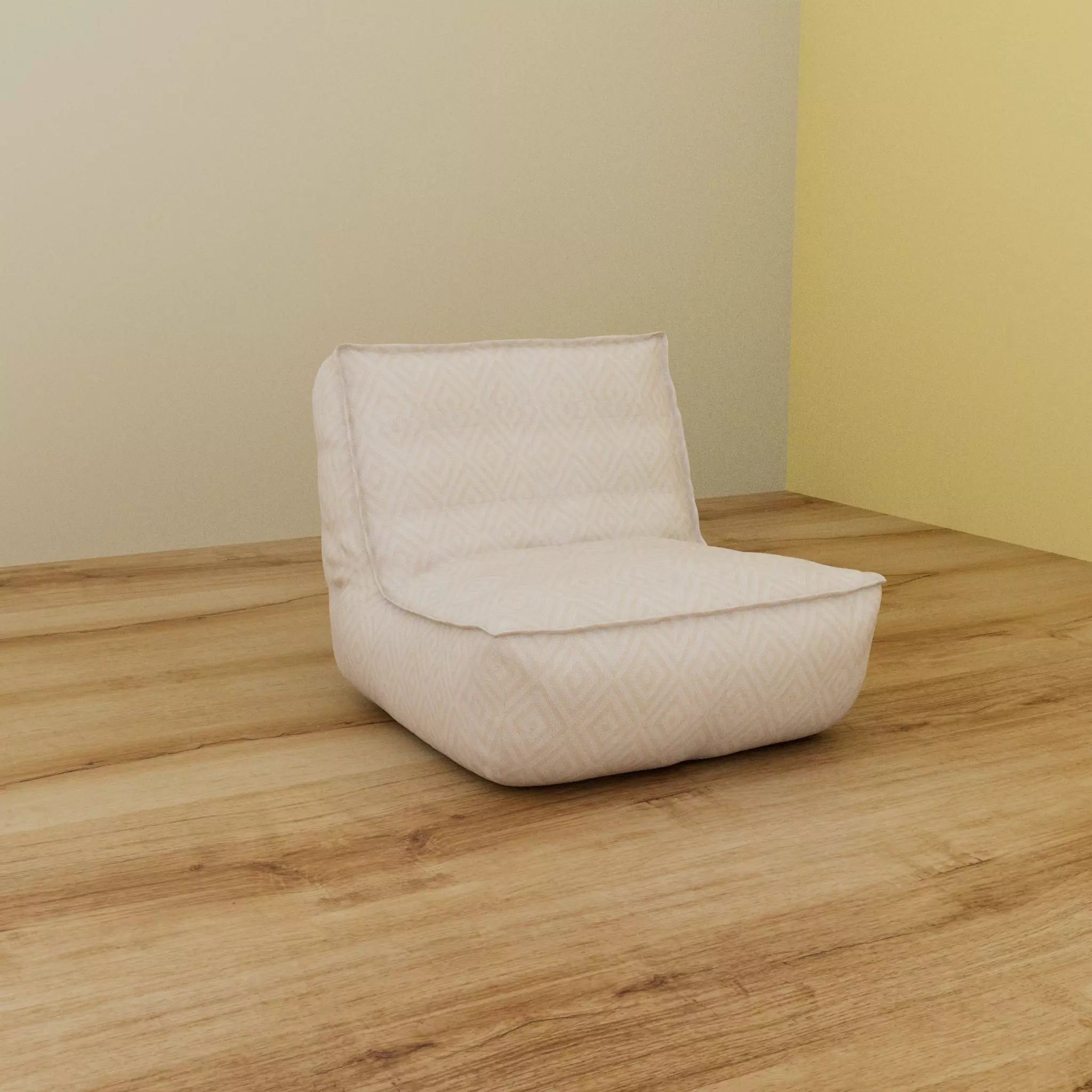 Bean Bag 3D model_0