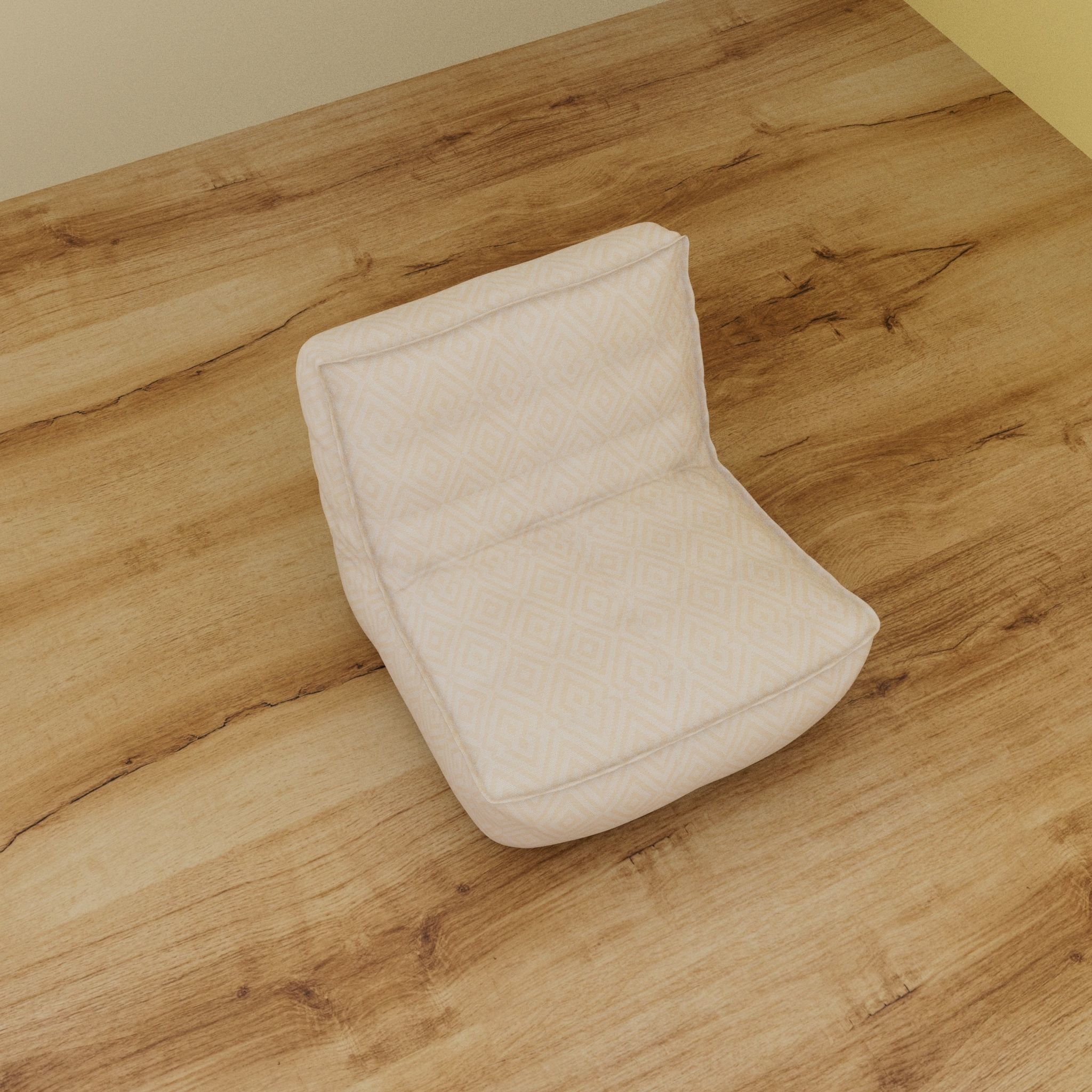 Bean Bag 3D model_2