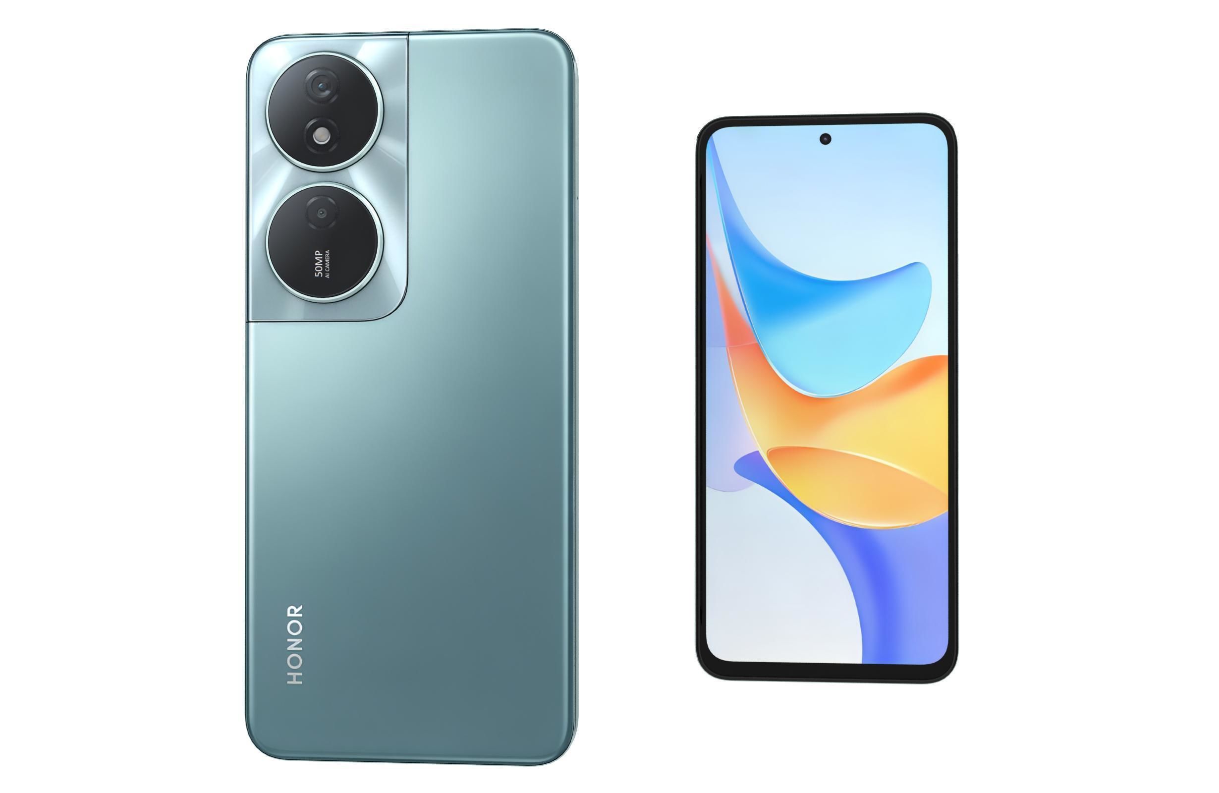 Honor Play 50 Plus Green 3D model_7