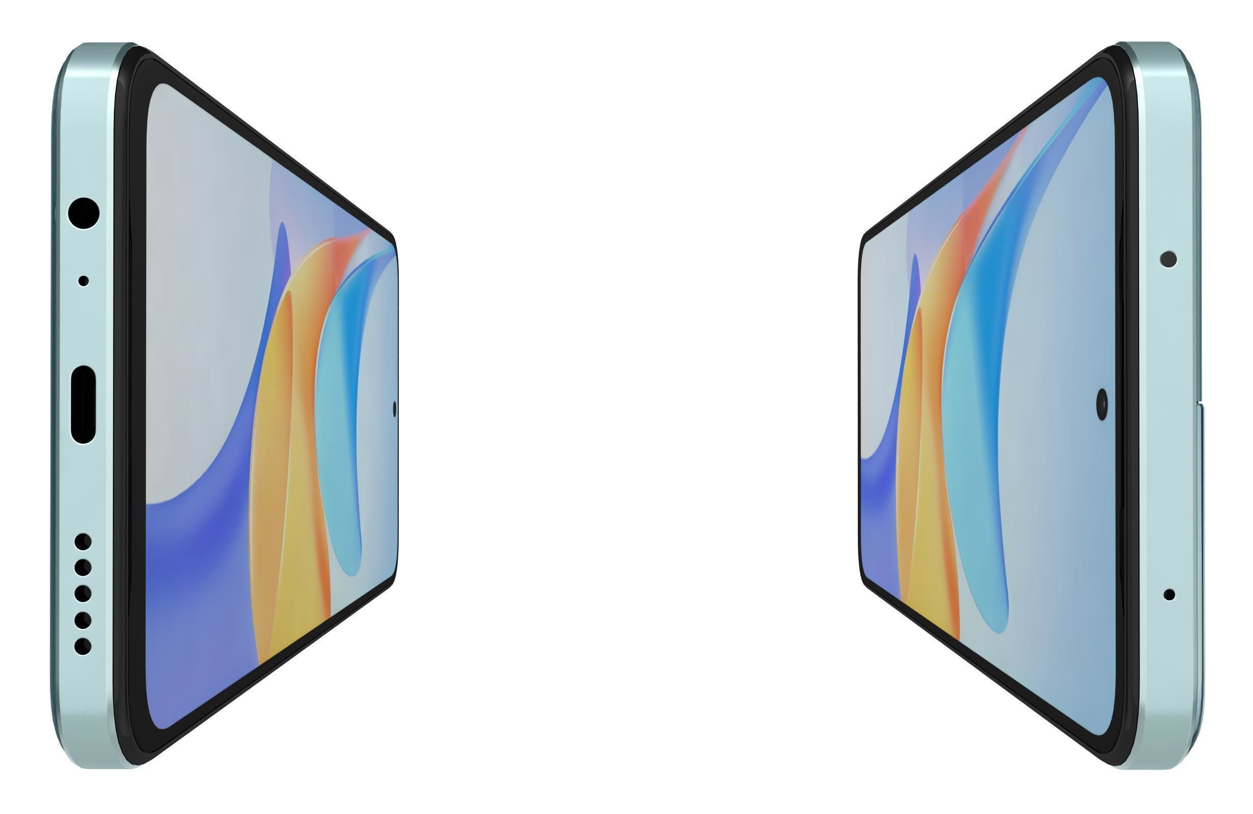 Honor Play 50 Plus Green 3D model_8