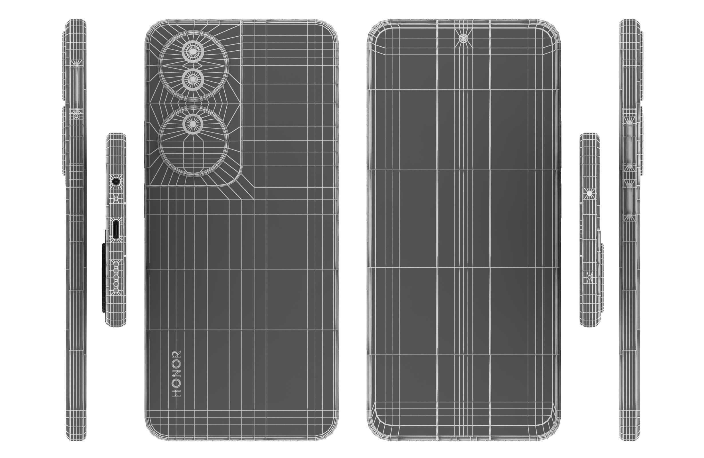 Honor Play 50 Plus Green 3D model_16