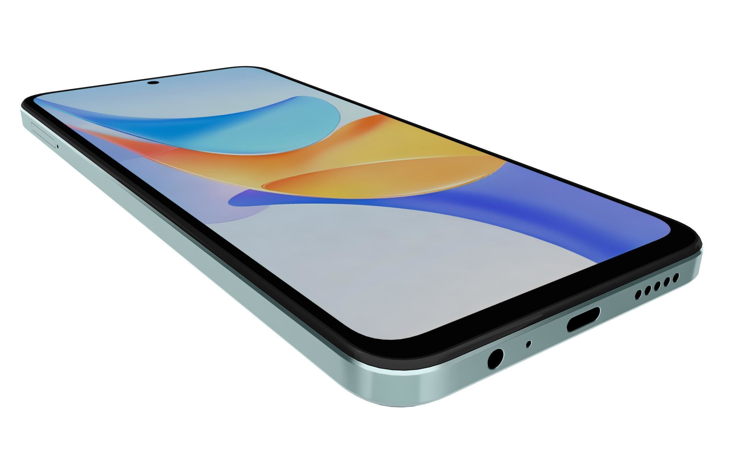 Honor Play 50 Plus Green 3D model_12