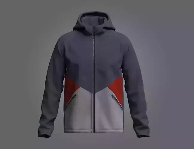 Wind Jacket 3d Model