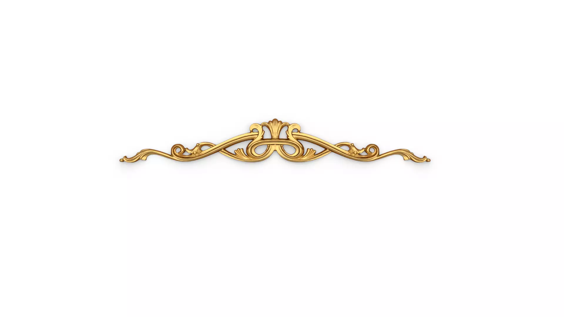 Classic carved decor ornament 367 3D model_0