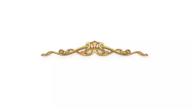 Classic carved decor ornament 367