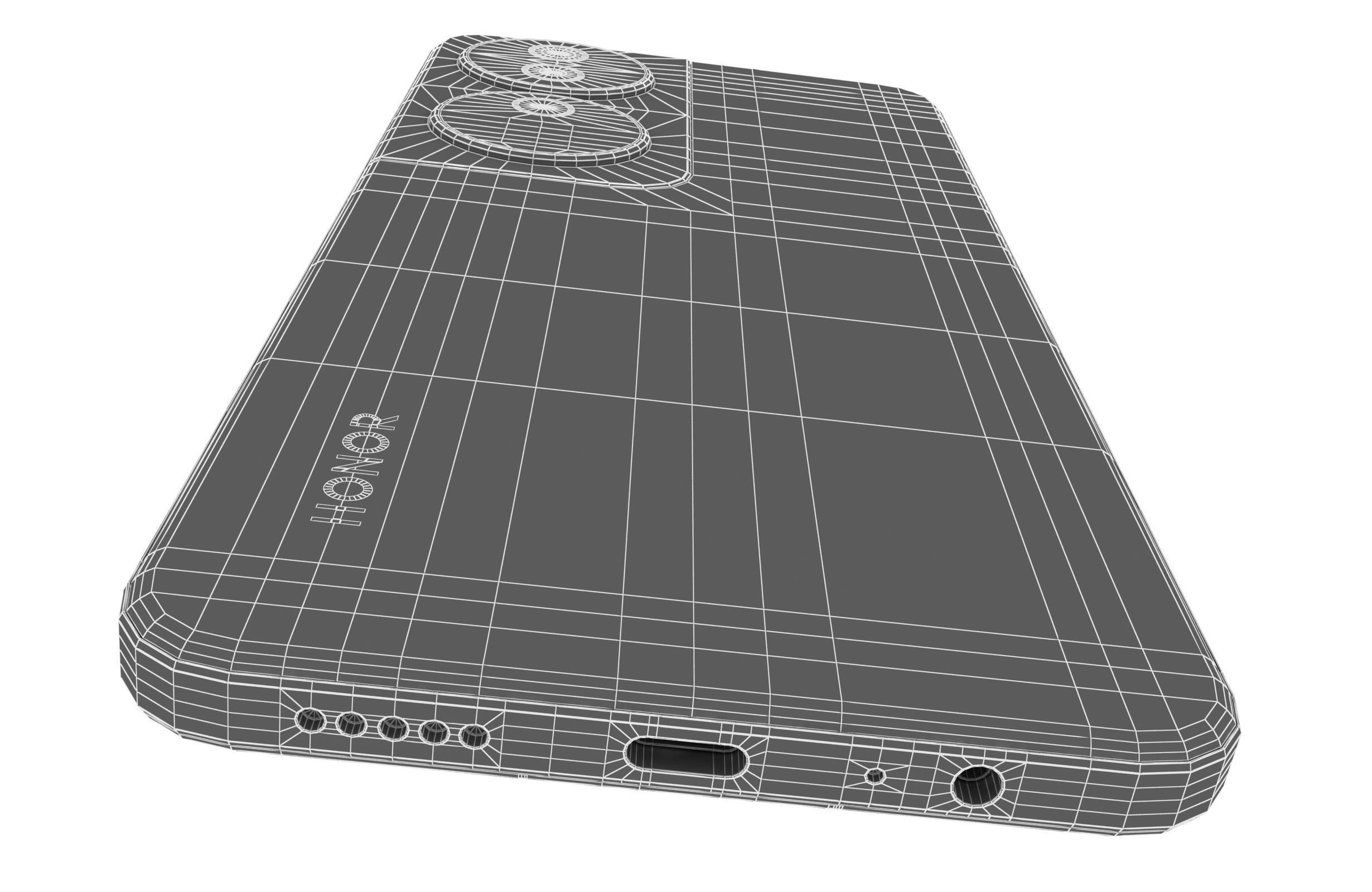 Honor Play 50 Plus Purple 3D model_21