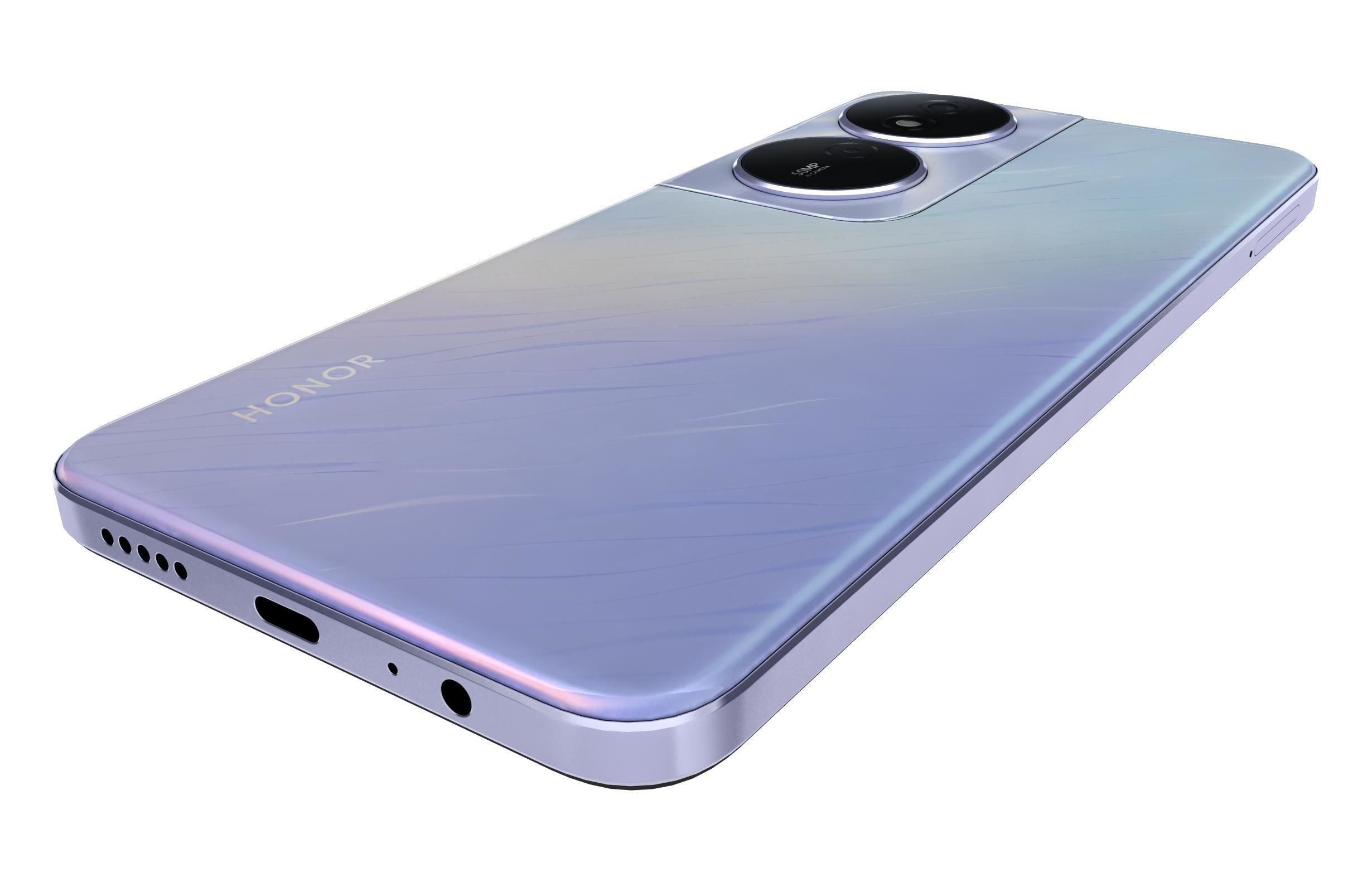 Honor Play 50 Plus Purple 3D model_14