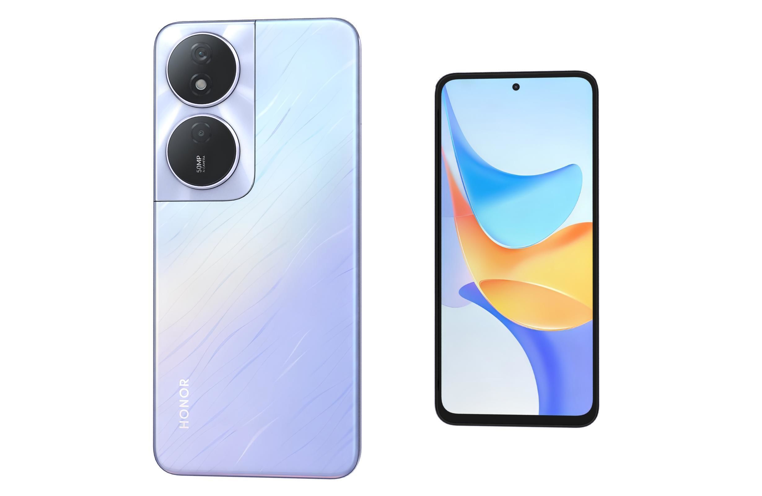 Honor Play 50 Plus Purple 3D model_7