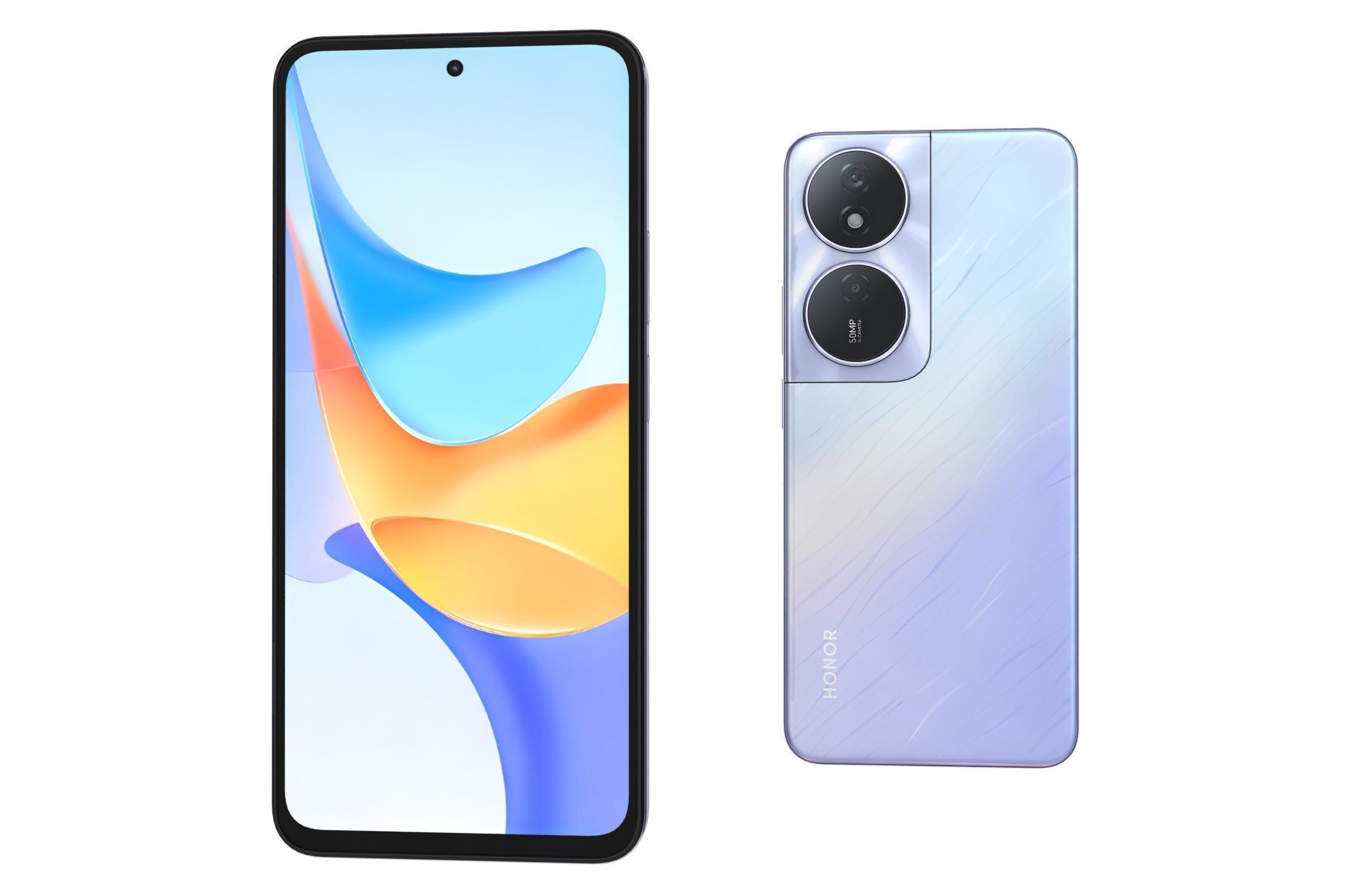 Honor Play 50 Plus Purple 3D model_6