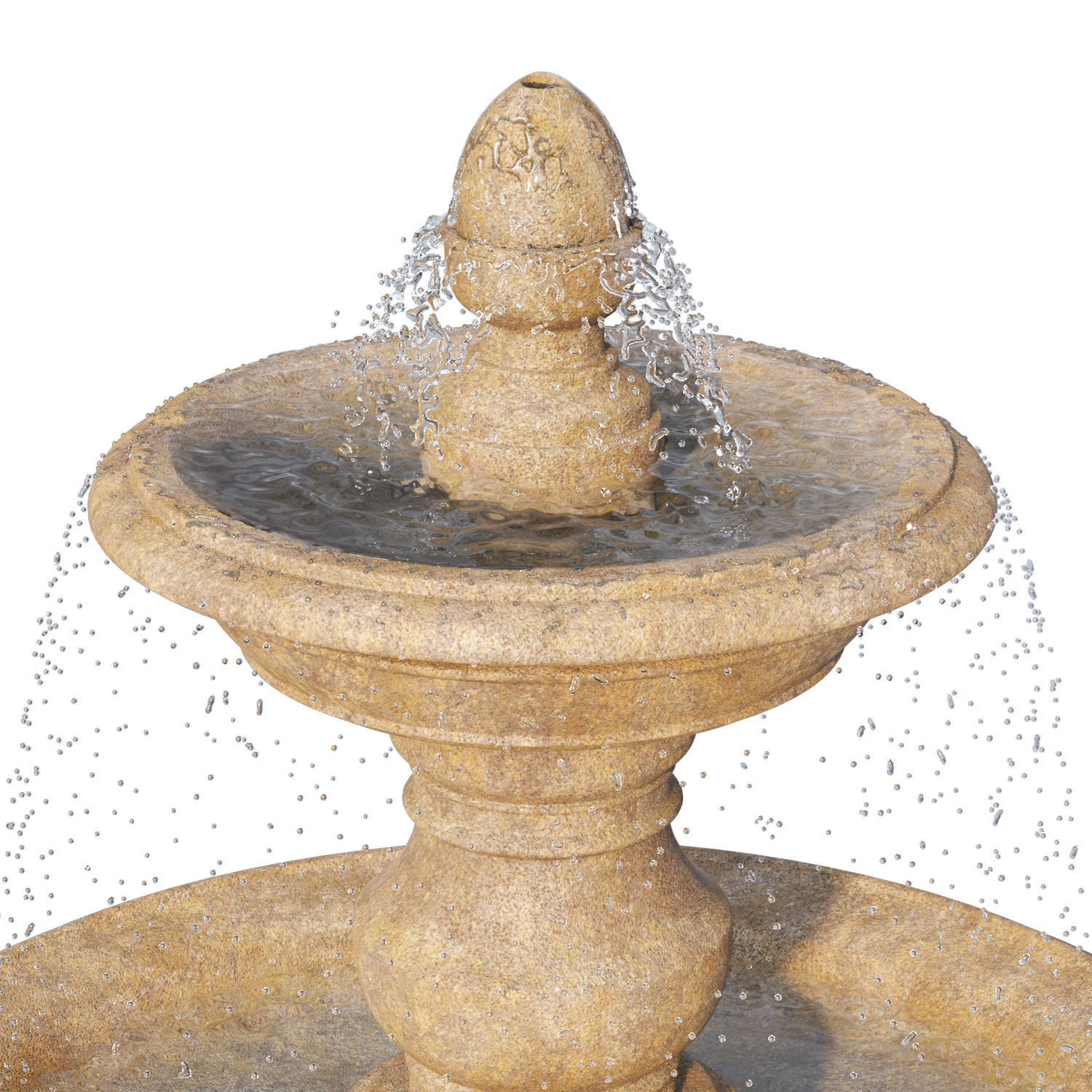 San Pietro Fountain 3D model_4