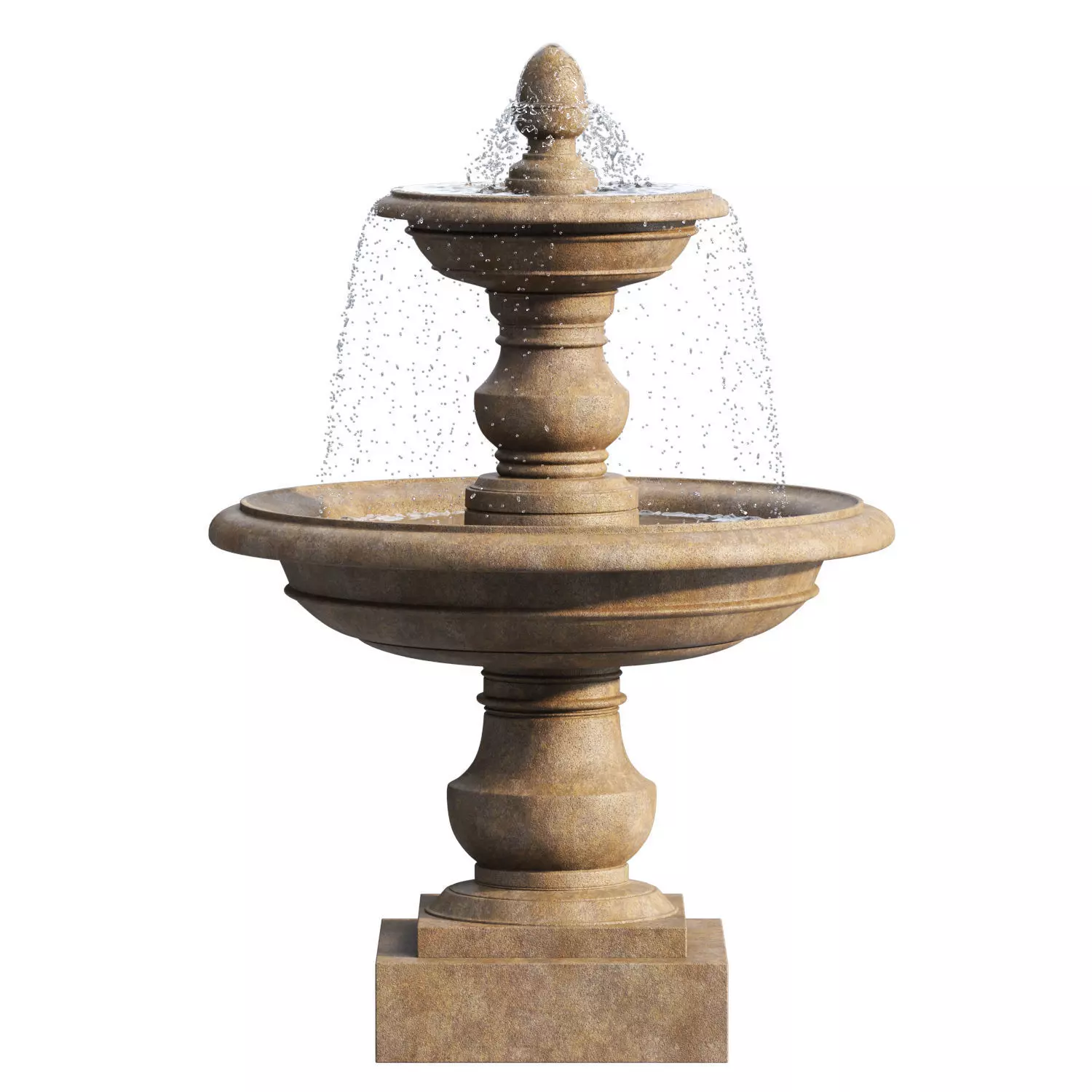 San Pietro Fountain 3D model_0