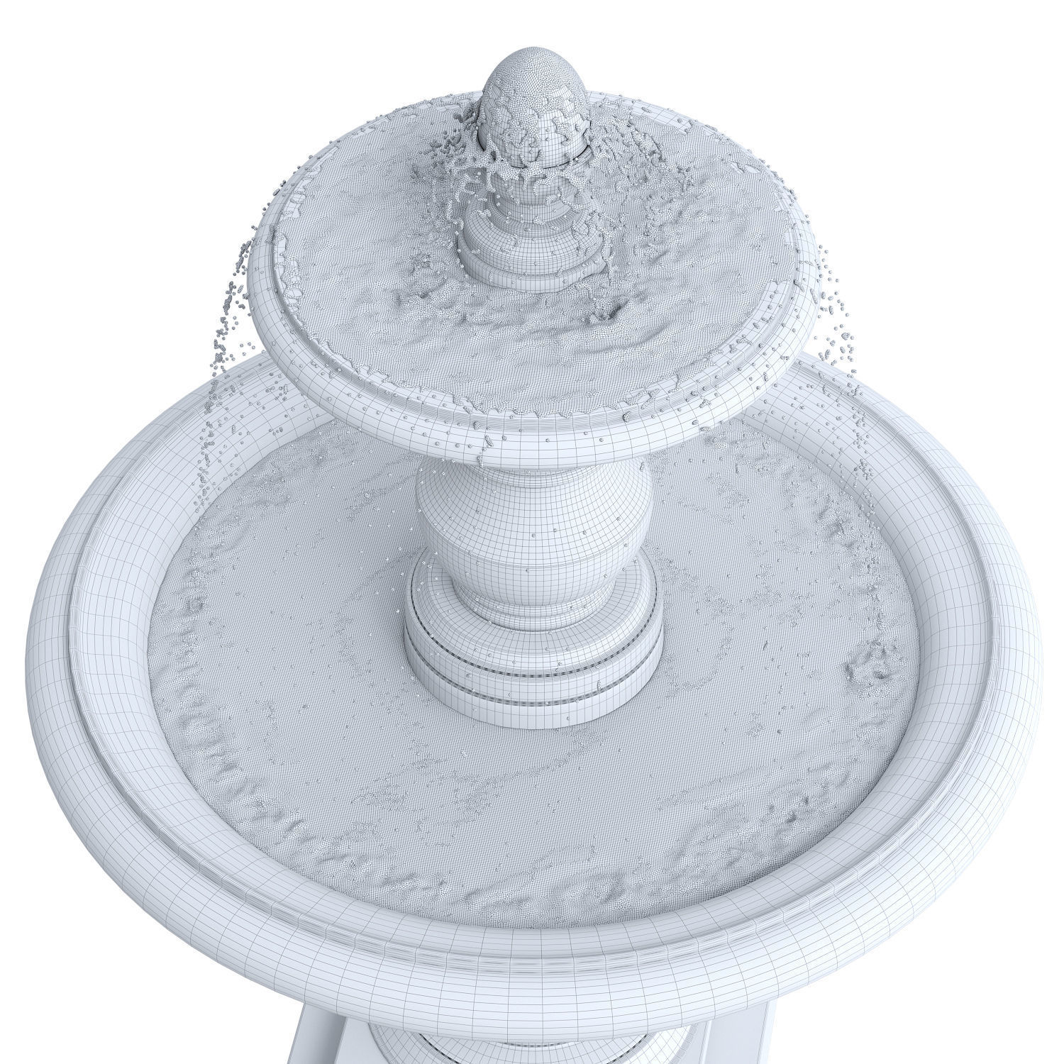 San Pietro Fountain 3D model_6
