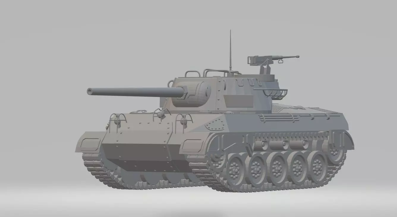 M18 HELLCAT TANK 3D print model_0