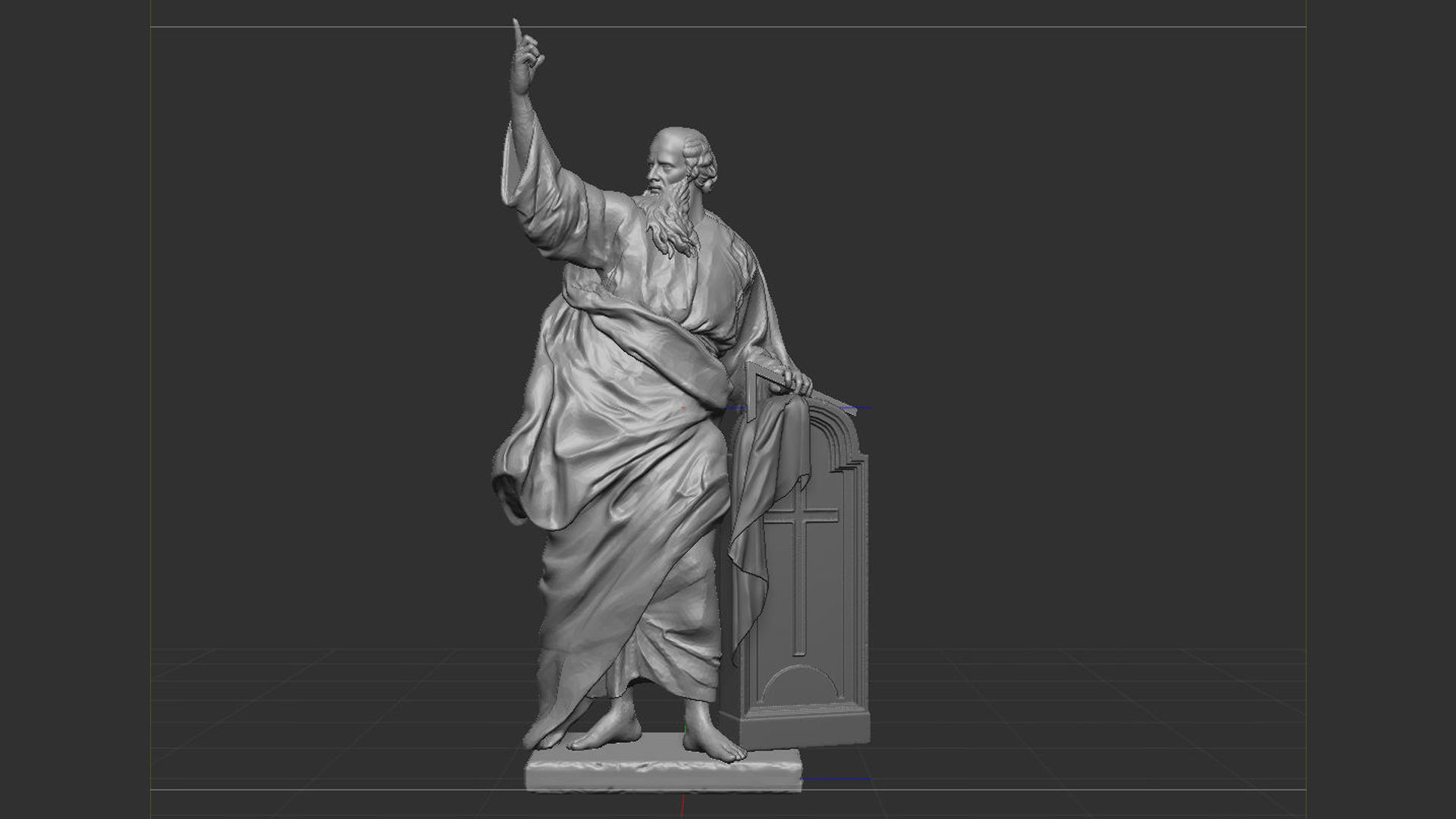 Disciple of Jesus04 3D model_2