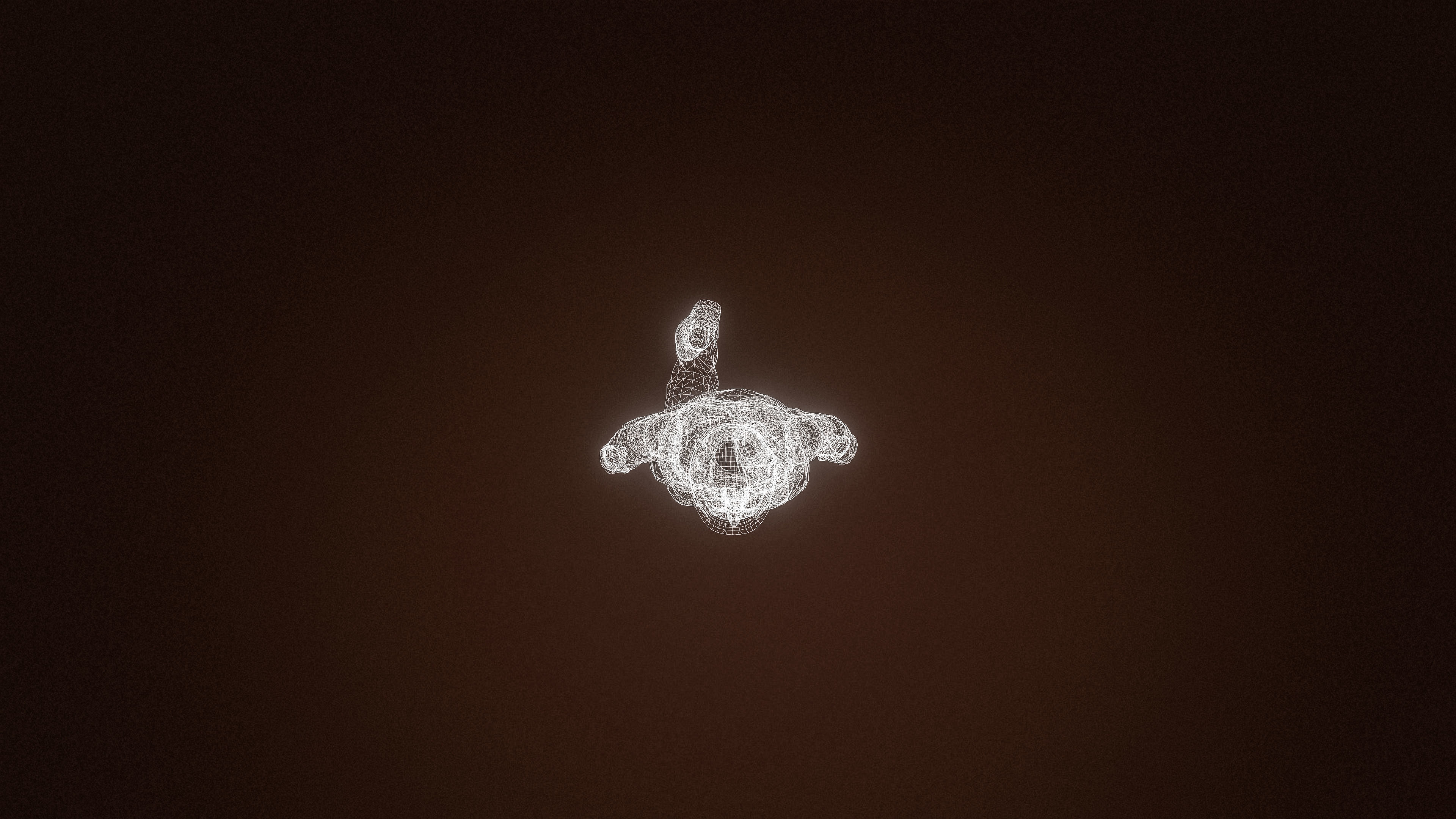 High Quality Female Worker Jeans Low-poly 3D model_16