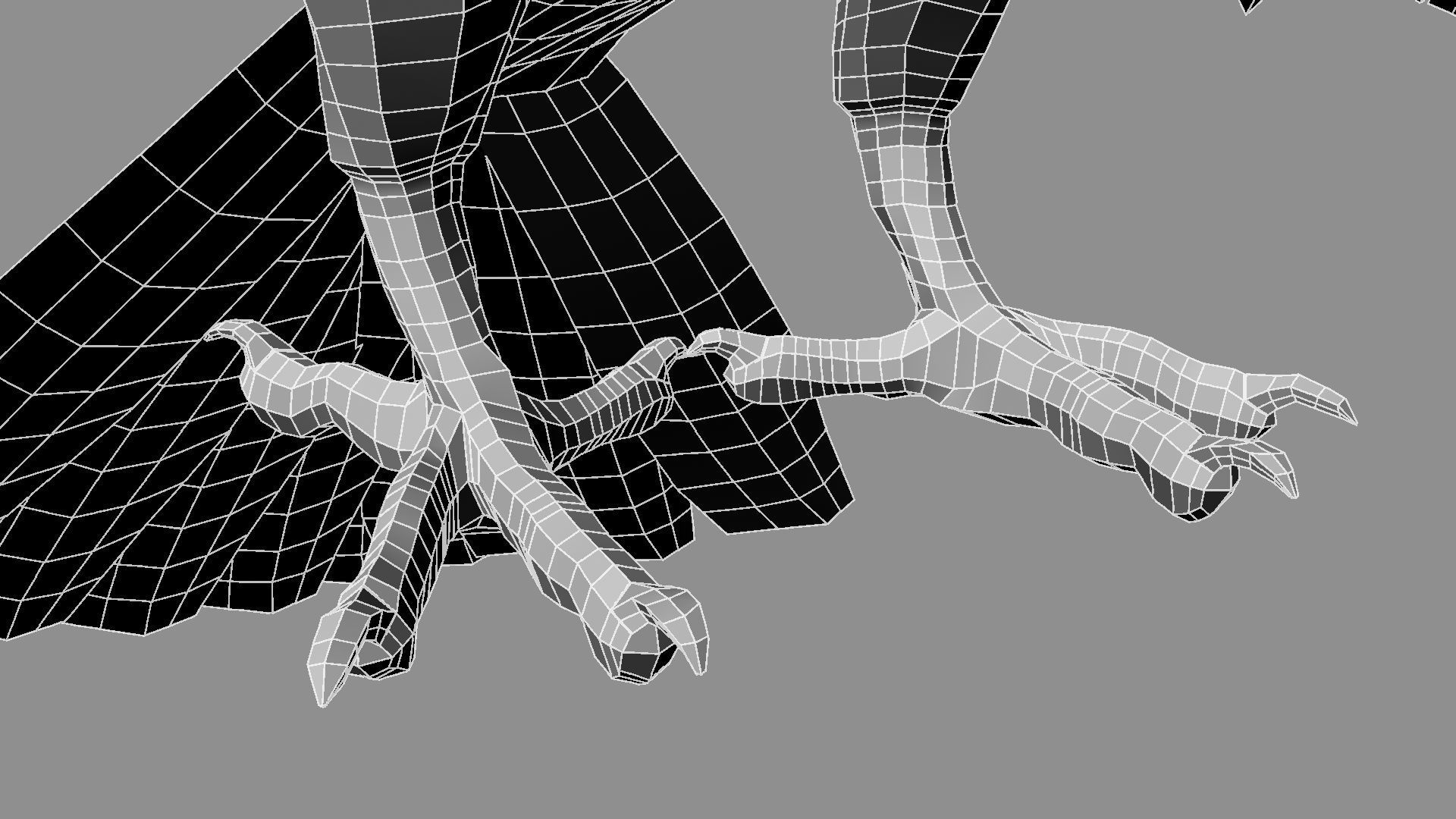 Red breasted toucan 3D model_29