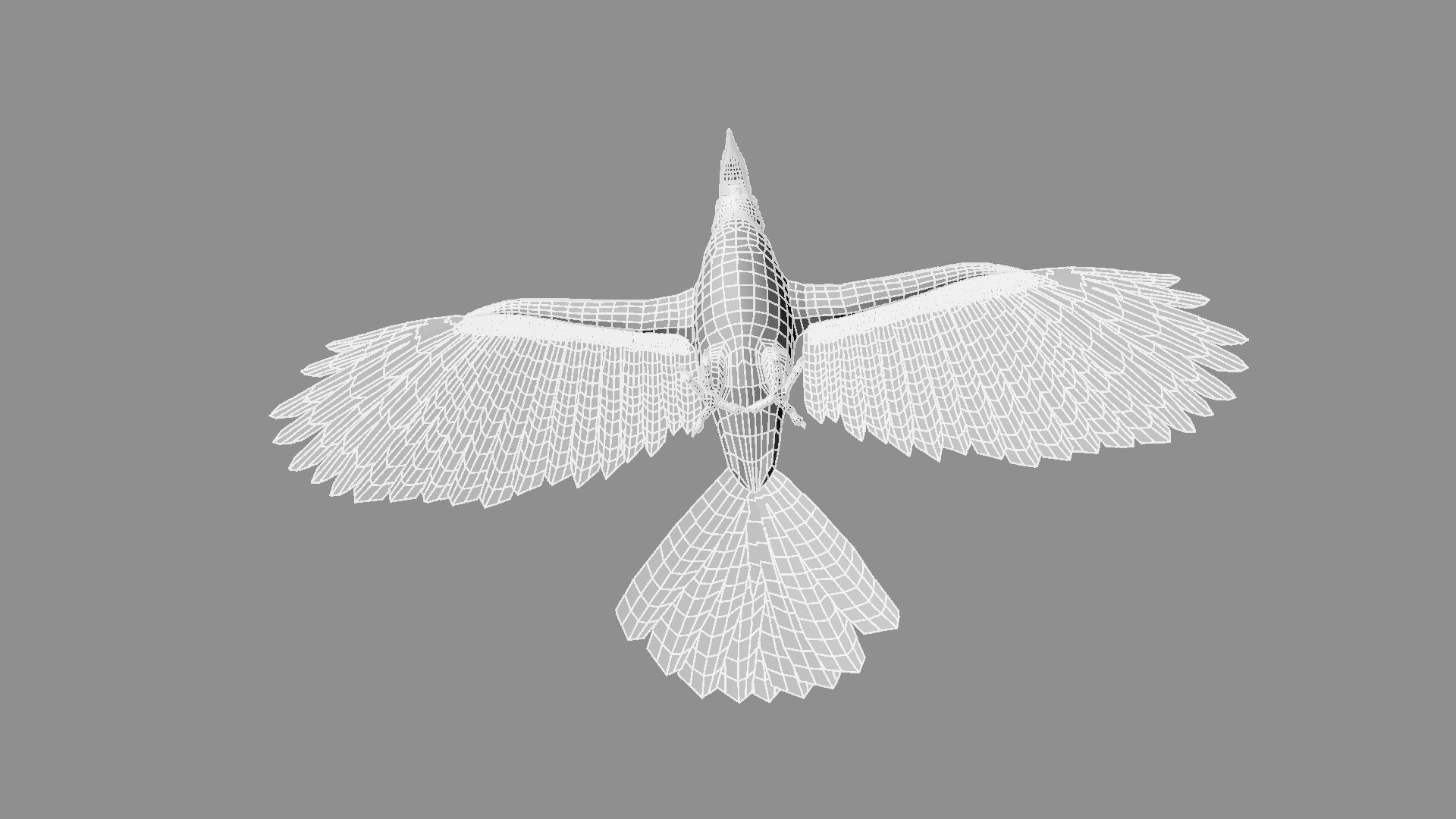 Red breasted toucan 3D model_44