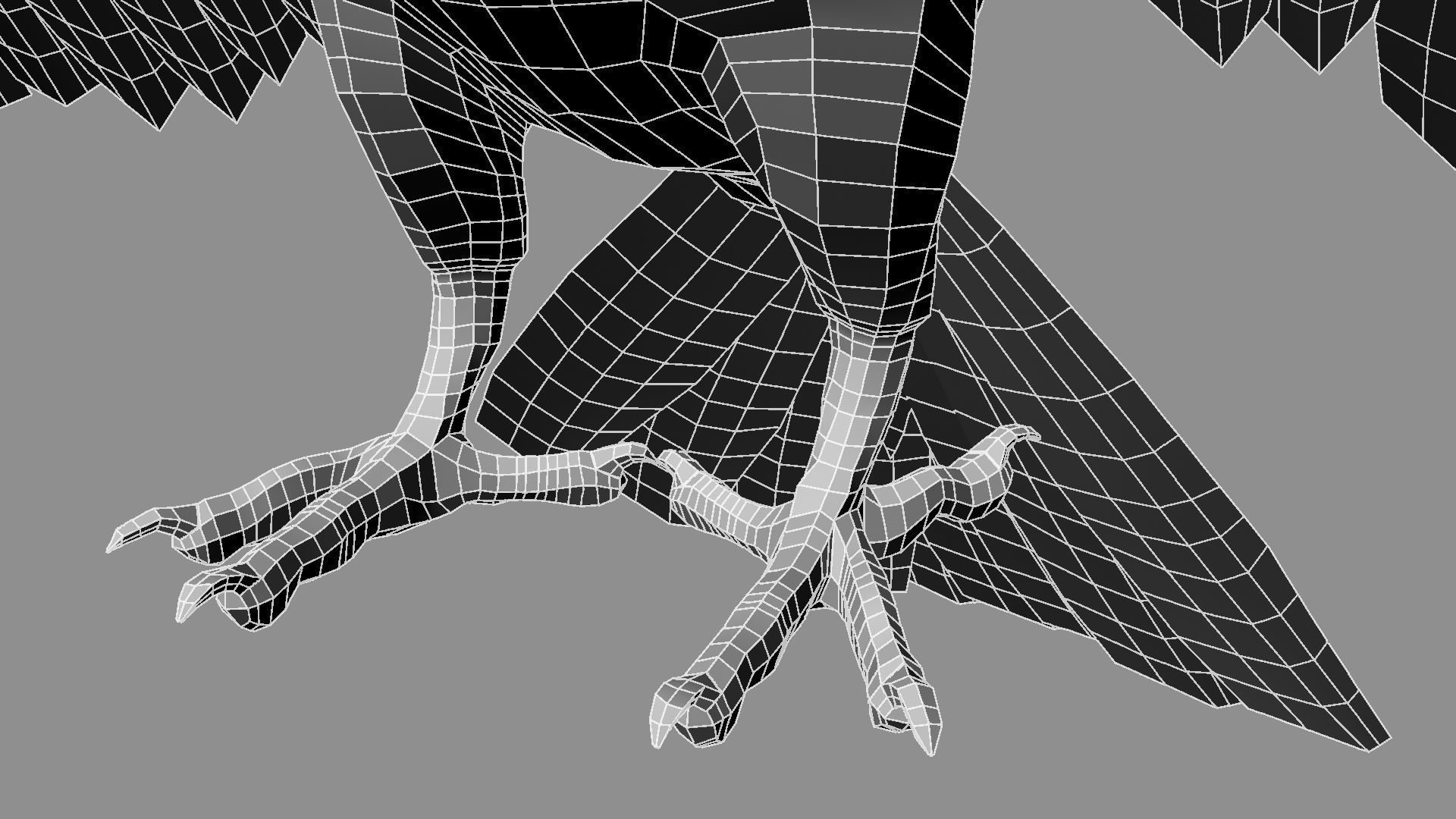 Red breasted toucan 3D model_28