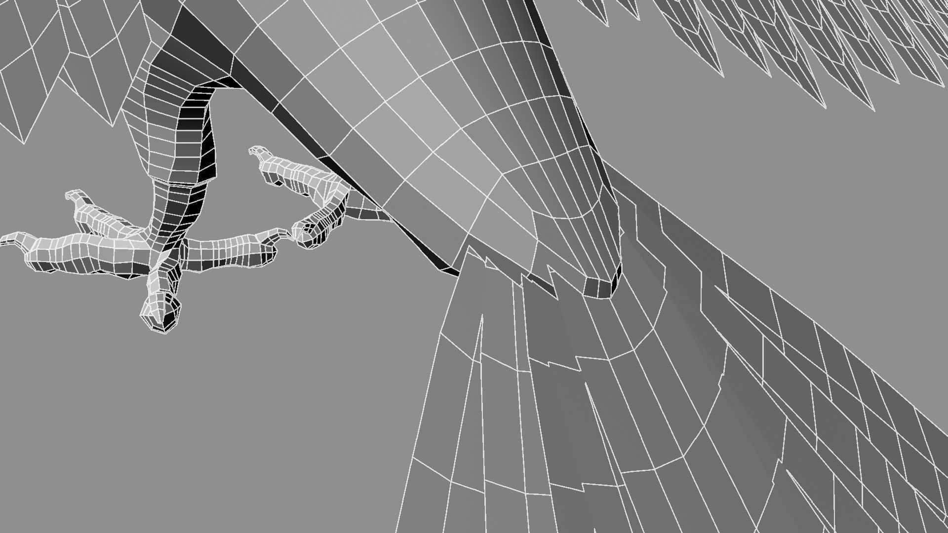 Red breasted toucan 3D model_42