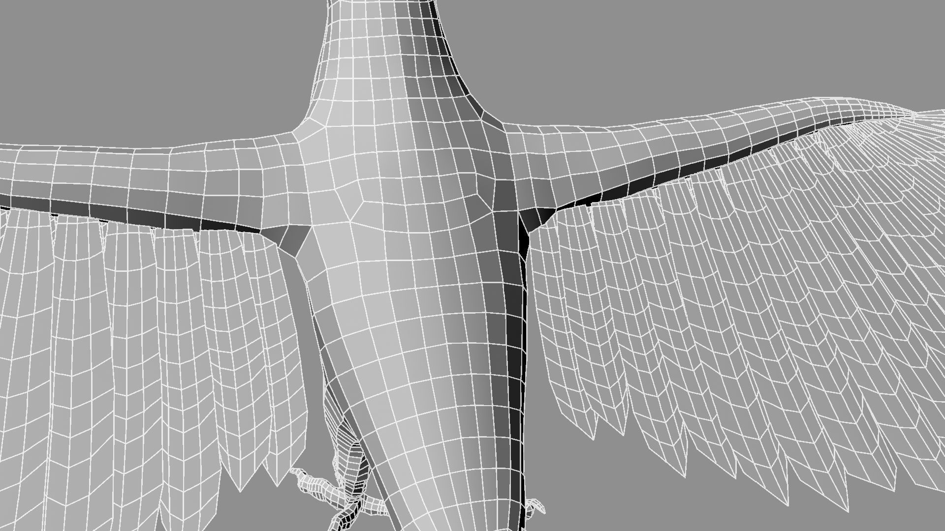 Red breasted toucan 3D model_27