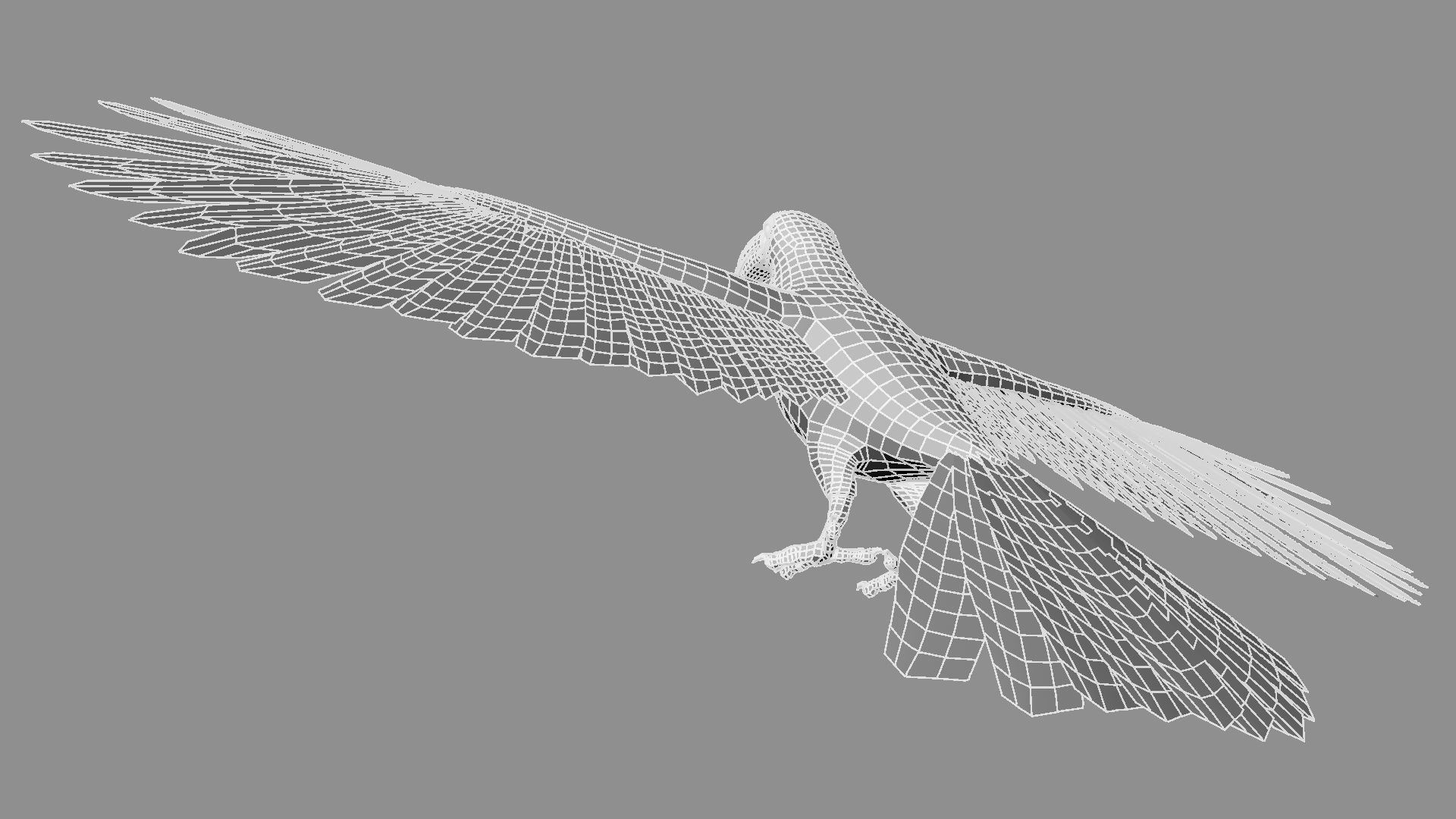 Red breasted toucan 3D model_32