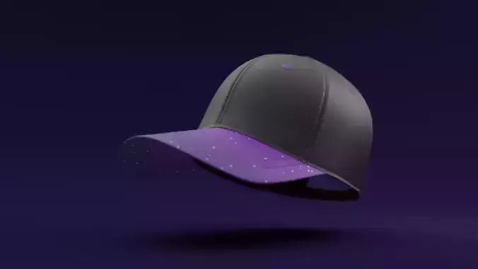 Cap - 06 Low-poly 3D model