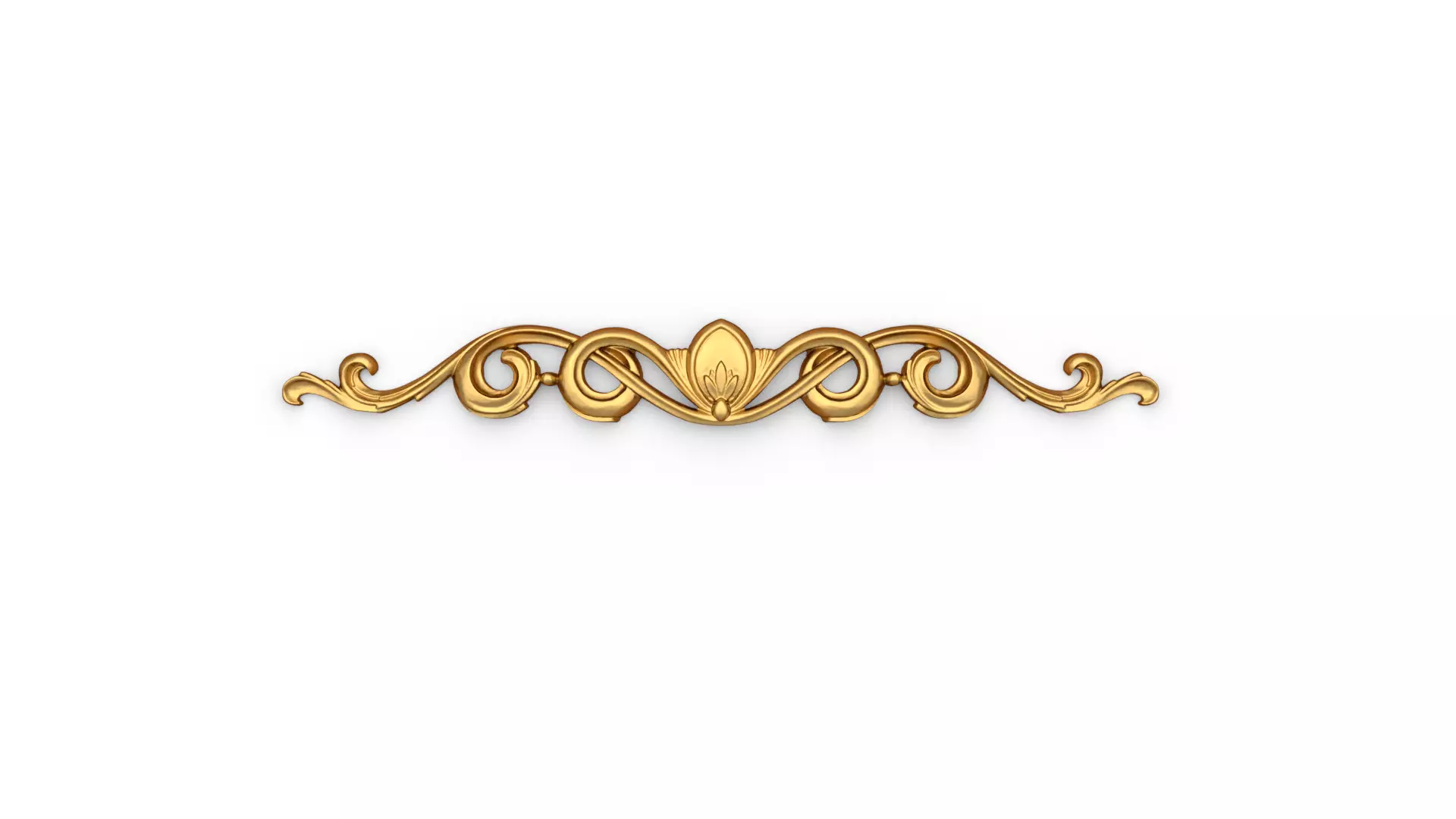 Classic carved decor ornament 368 3D model_0