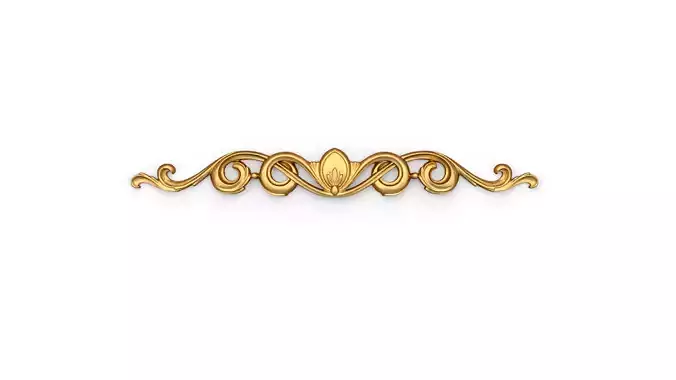 Classic carved decor ornament 368