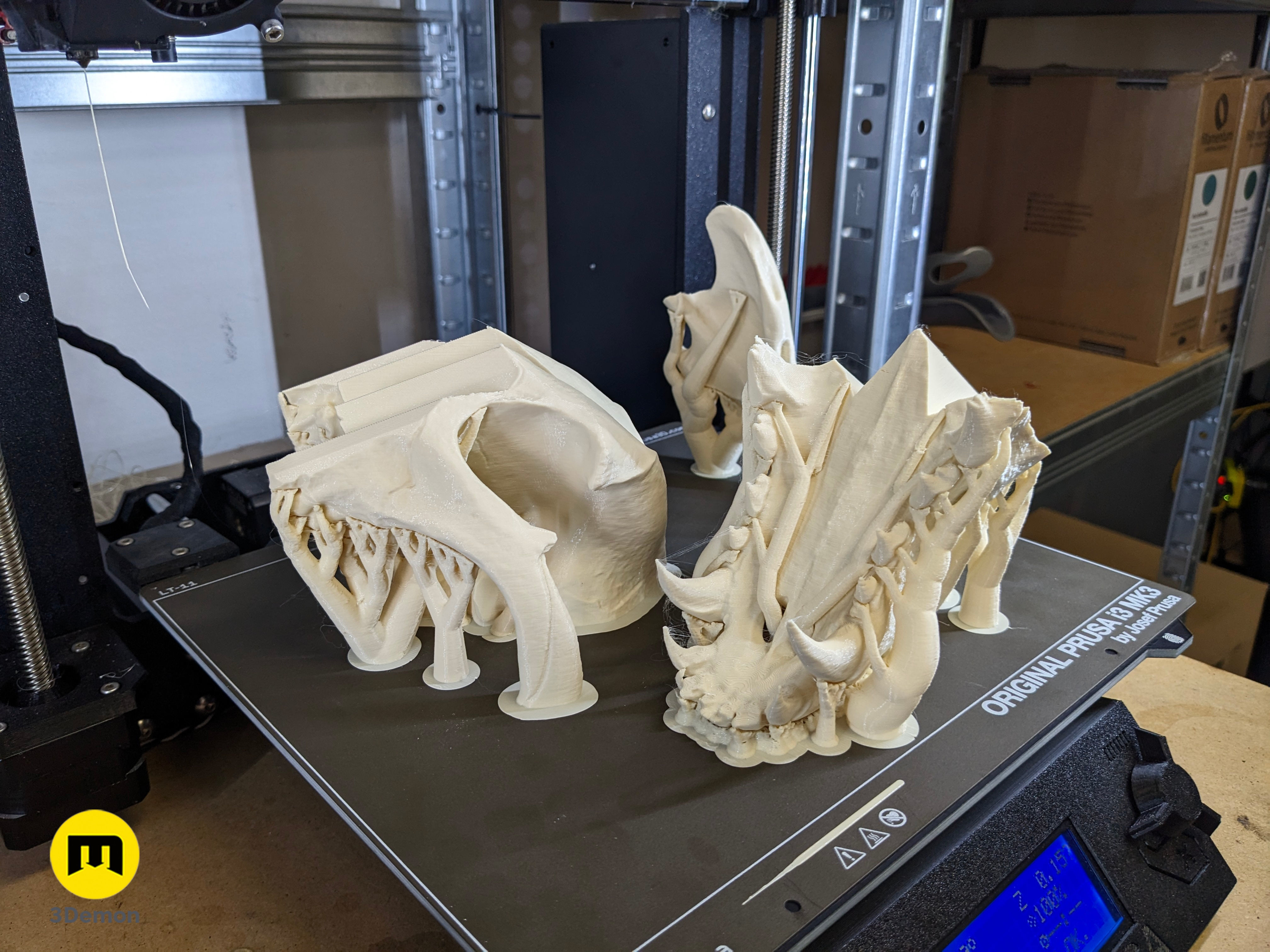 Realistic Animal Skull Collection 3D print model_2