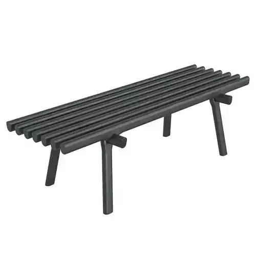 Kann Travis oak bench