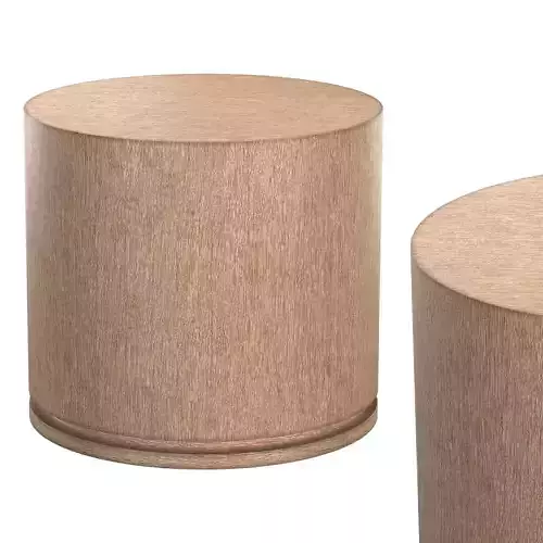 LIGNE PLINTH ROUND SIDE TABLE