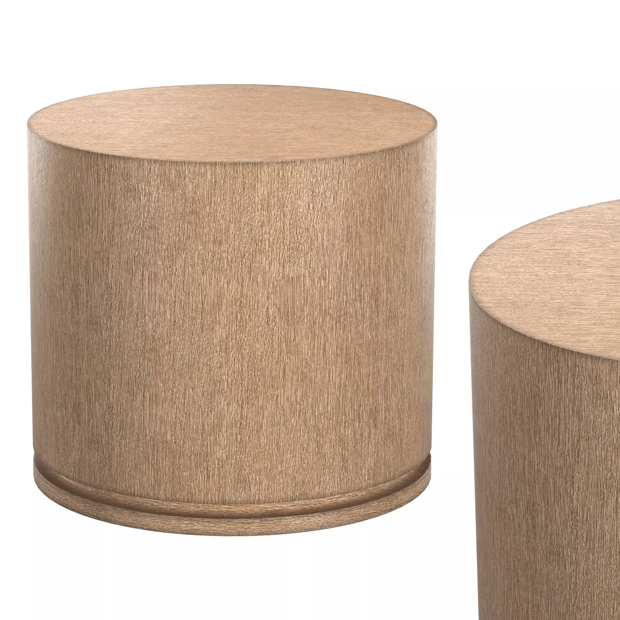 LIGNE PLINTH ROUND SIDE TABLE 3D model_0