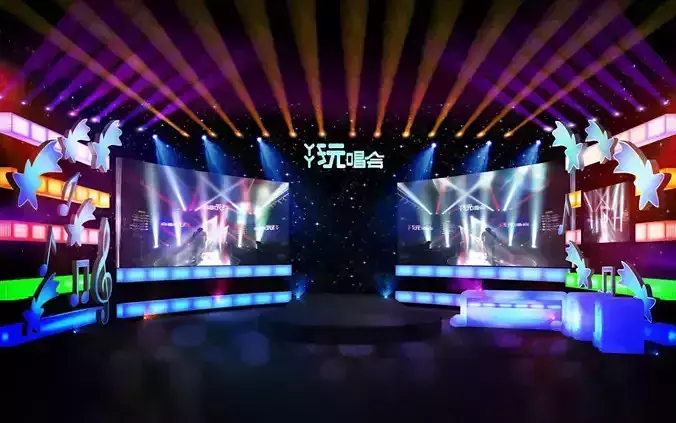 Concert party carnival stage 50