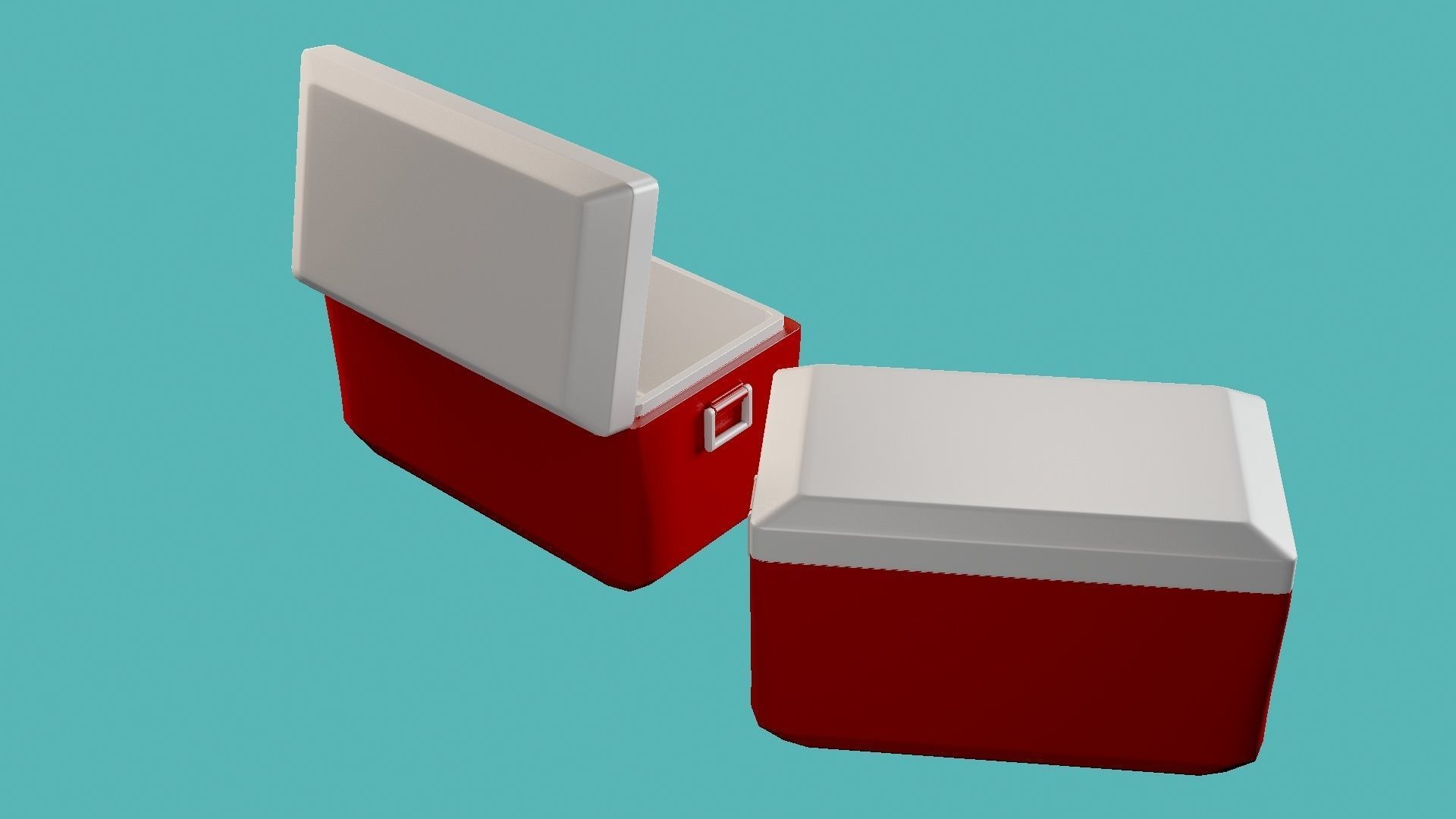 hermal box medical box plastic  biological 3D model_2