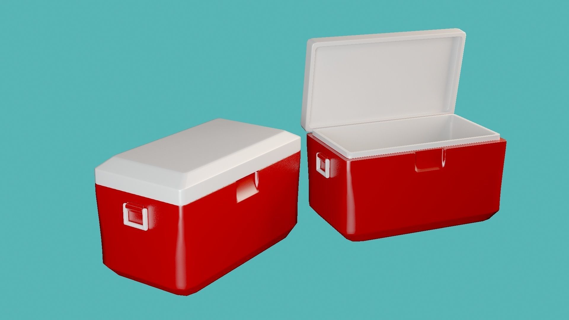 hermal box medical box plastic  biological 3D model_1