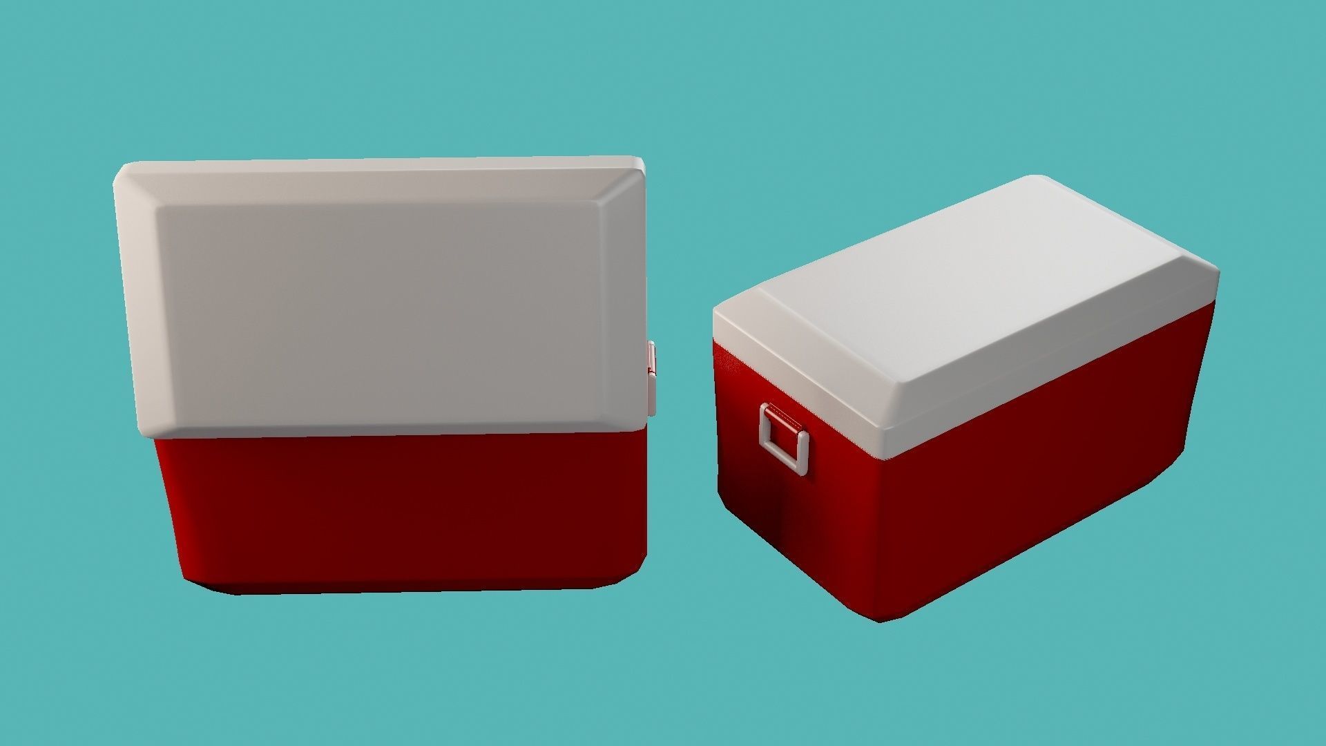 hermal box medical box plastic  biological 3D model_3