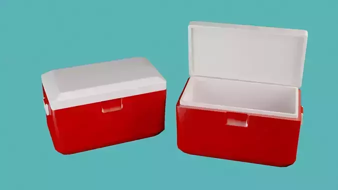 hermal box medical box plastic  biological 3D model