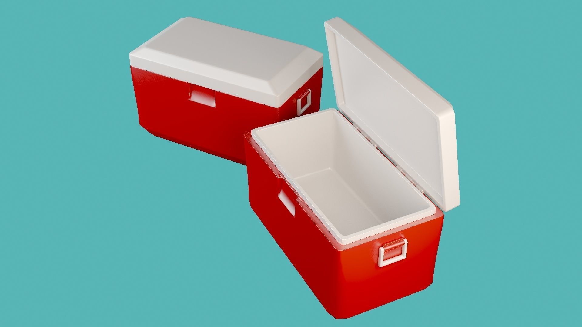 hermal box medical box plastic  biological 3D model_4