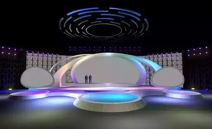 Concert party carnival stage 57