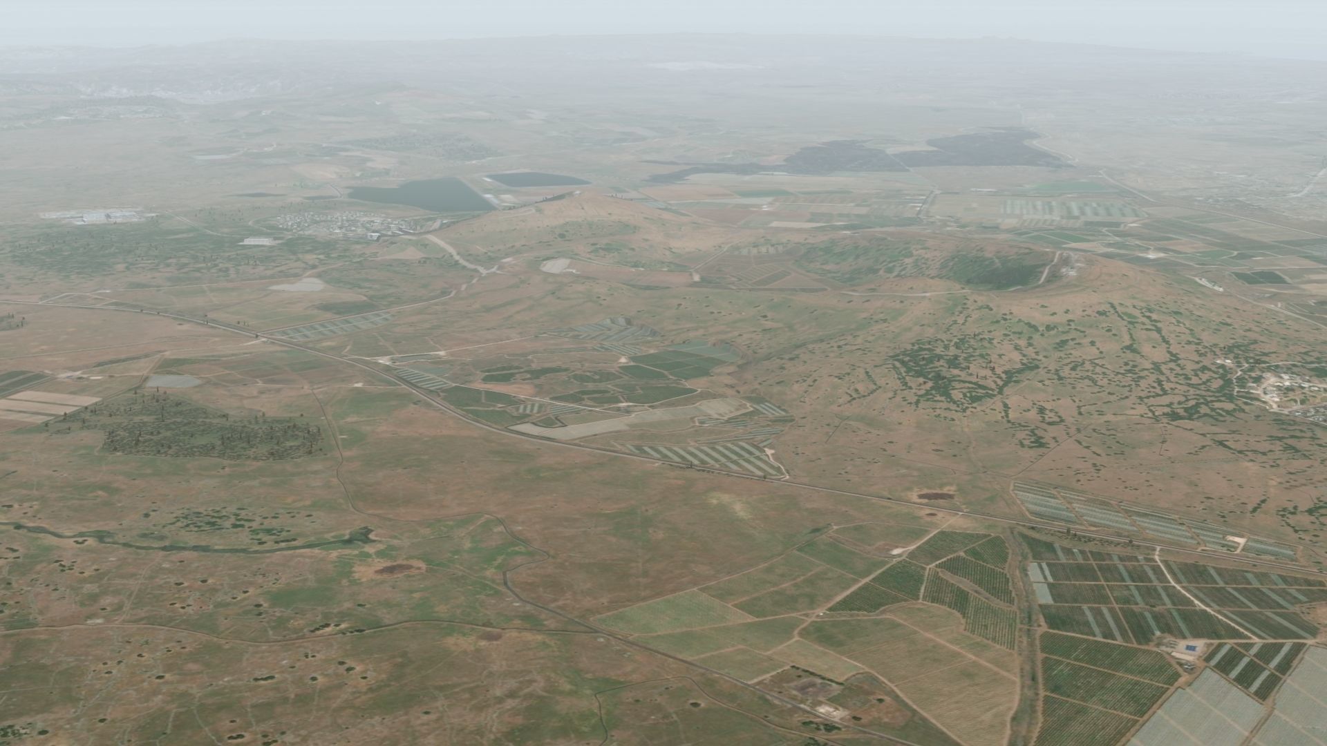Golan Heights Israel Low-poly 3D model_27