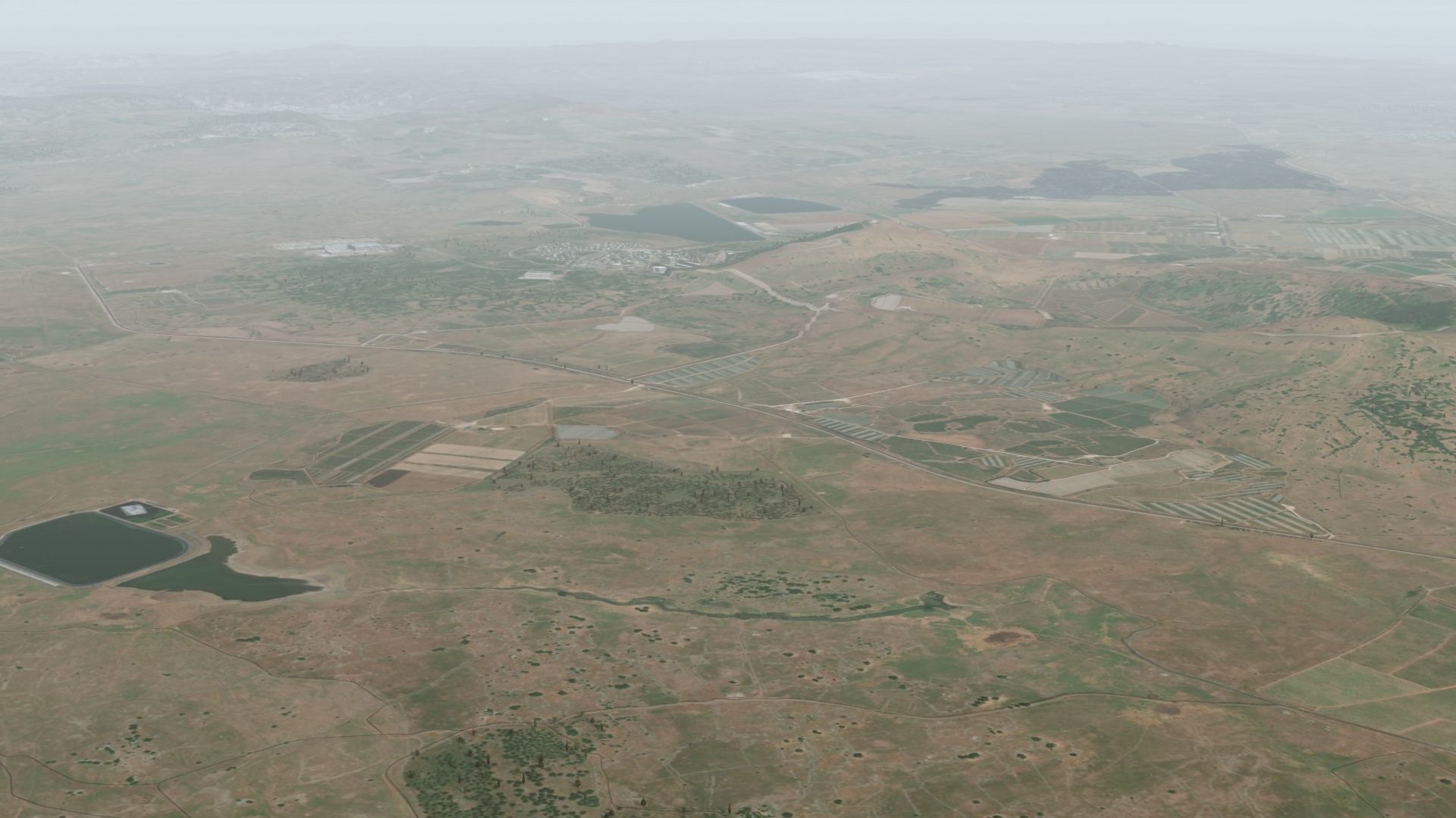 Golan Heights Israel Low-poly 3D model_28