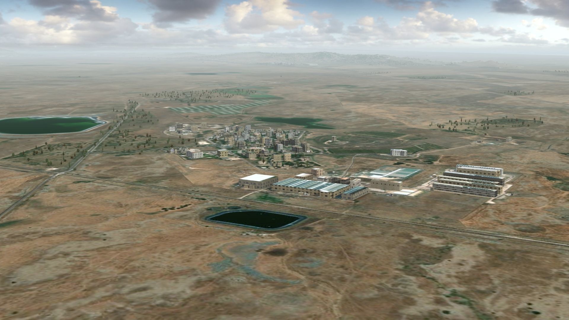 Golan Heights Israel Low-poly 3D model_19