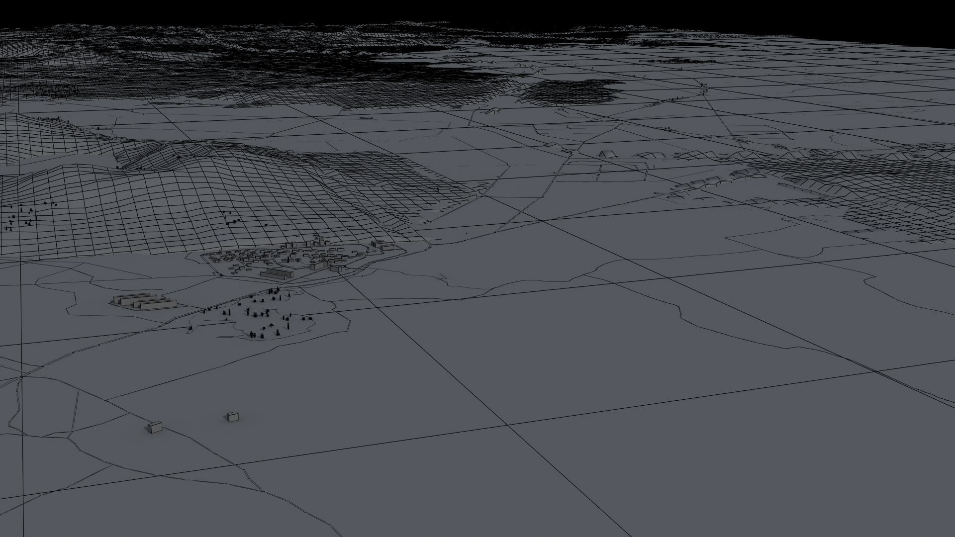 Golan Heights Israel Low-poly 3D model_51