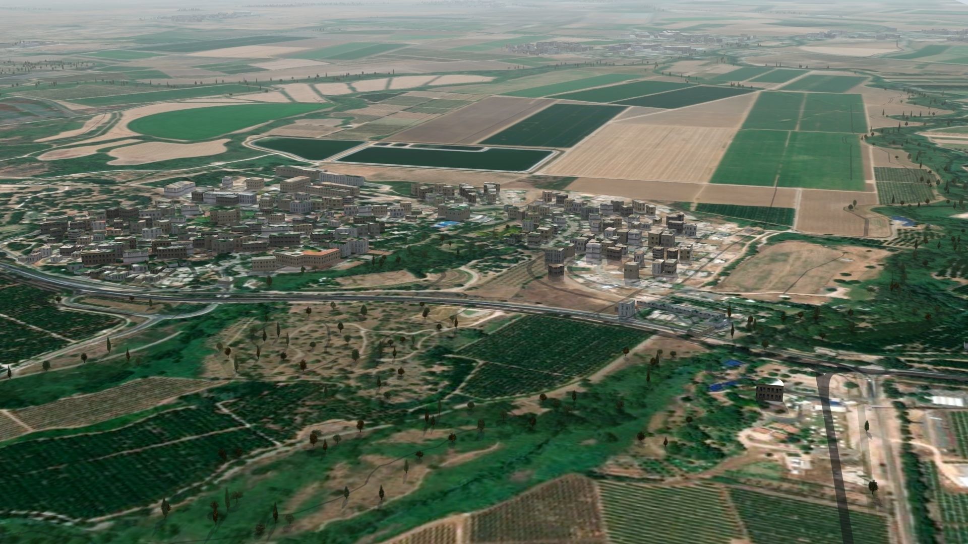 Golan Heights Israel Low-poly 3D model_12